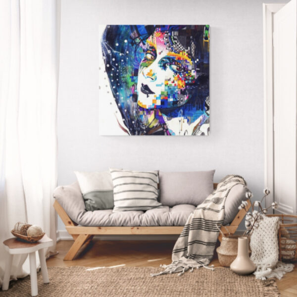 Canvas Wall Art - 1000 x 750 - Rhino 2 | Steglio