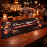 Black Label Bar Mat - 800mm x 300mm - Steglio