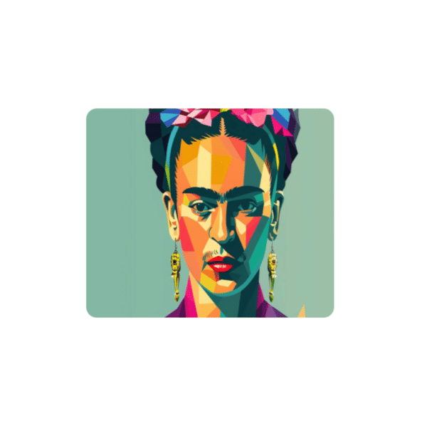Fridah Kahlo Coasters - Set of 6 - 10cm x 10cm - Steglio