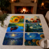 Van Gogh Placemats - Set of 6 - 40cm x 30cm - Steglio