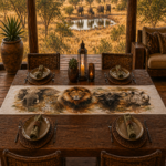 Table Runner - Big Five - 180cm x 300cm - Steglio