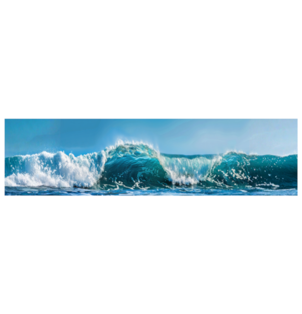Waves Table Runner - 180cm x 30cm - Steglio